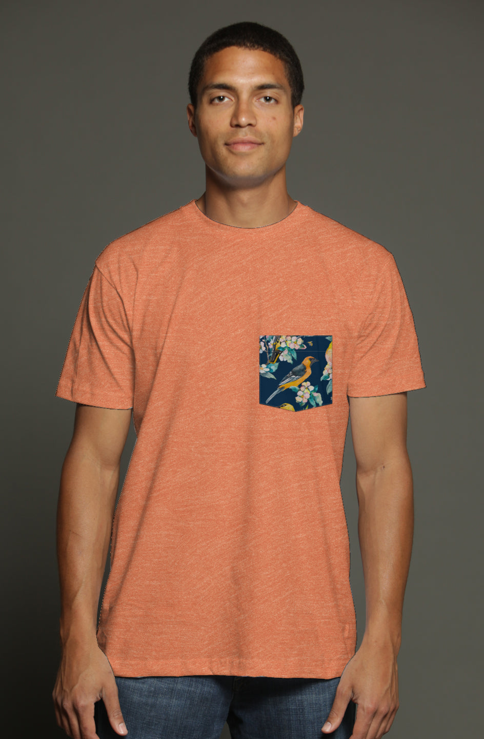Tropical Oriole Pocket Tee