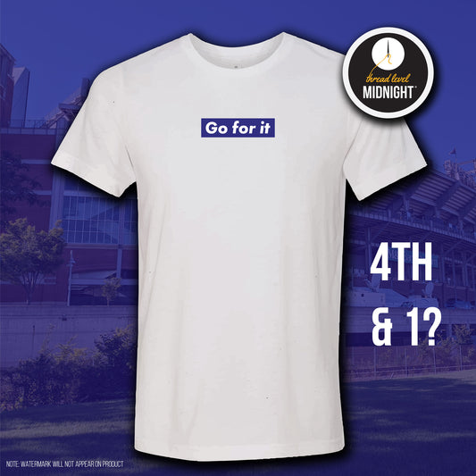 2021 Season Collection: "go for it" Tee (Black/White/Grey/Navy)