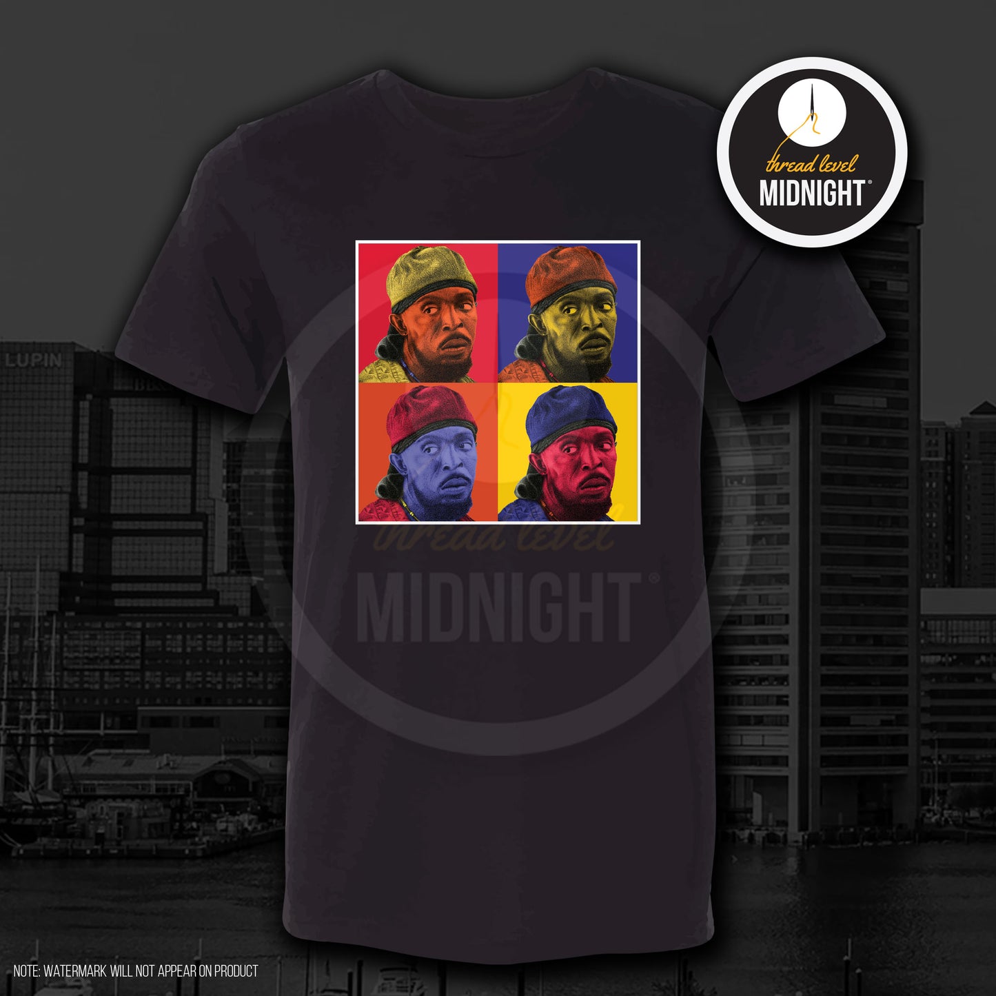 Tribute to Omar Collection: OMAR Collage - MD Colors (Black/White/Grey/Navy)