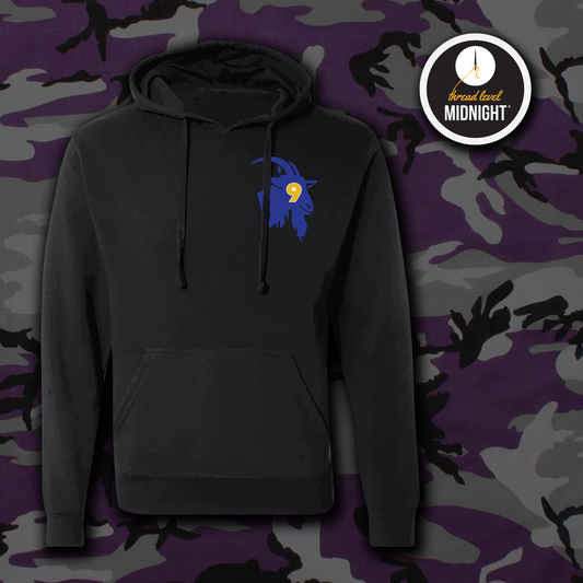 2021 Season Collection: Tuckin' GOAT Hoodie (Black/Storm/Tailgate)