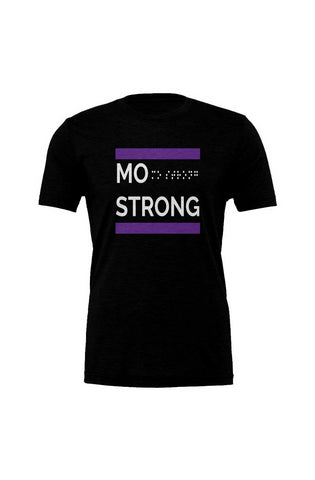 The Original Mo Strong Tee (Black/Purple)