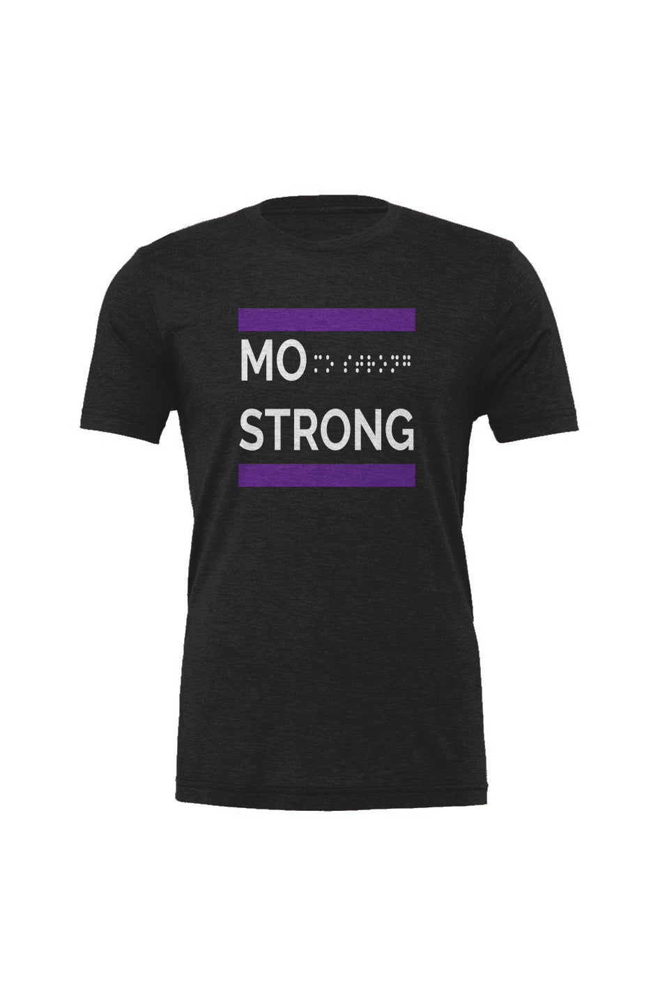 The Original Mo Strong Shirt (Purple/White/Dark Grey)