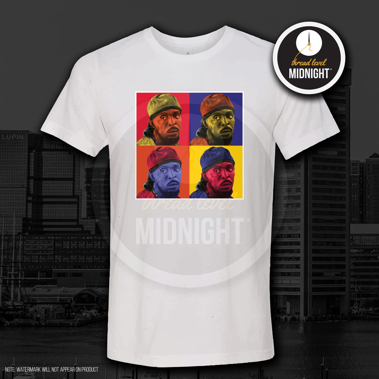 Tribute to Omar Collection: OMAR Collage - MD Colors (Black/White/Grey/Navy)