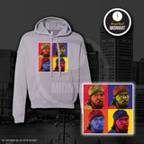 Tribute to Omar Collection: OMAR Collage - MD Colors Hoodie (Black/Storm/Tailgate)