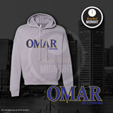 Tribute to Omar Collection: Omar is coming - Ravens Style Hoodie (Black/Storm/Tailgate)