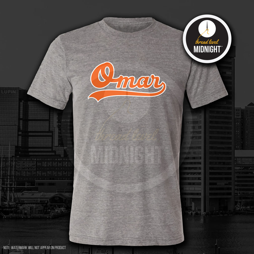 Official Omar Orioles Bird Smoking Shirt T-shirt Ladies Tee