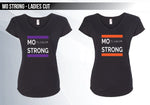 Mo Strong - Black T (Ladies Fit)