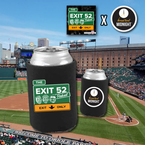Exit 52 Podcast Neoprene Koozie - Original Logo