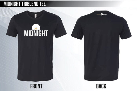 MIDNIGHT Triblend Tee