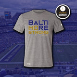 Baltimore is MoStrong Collection: Baltimore Strong Tee (Black/White/Grey)