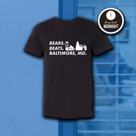 Bears, Beats, Baltimore, MD Tee
