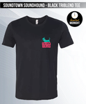 Soundtown Soundhound - Black Triblend Tee